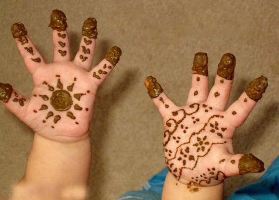 Kids Henna Designs