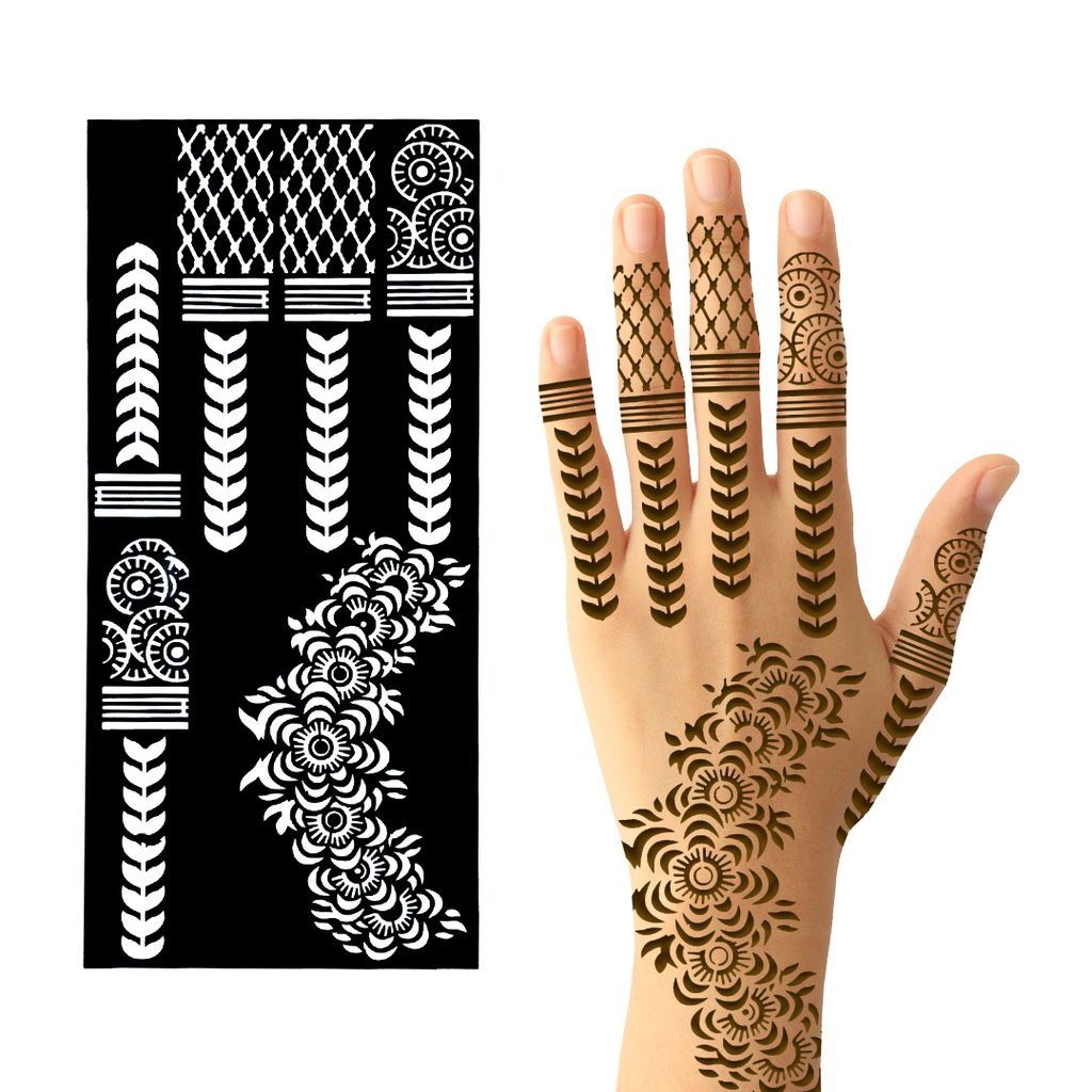 Stickers Henna Design