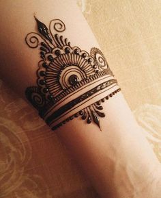Wrist Henna Design